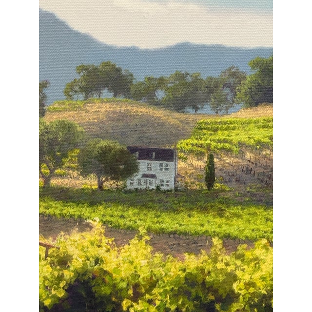 Contemporary June Carey Vigna Del Sole Limited Edition Giclée, Signed For Sale - Image 3 of 12
