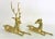 Vintage Brass Buck and Doe Reclining Deer Figurines - a Pair For Sale - Image 11 of 11