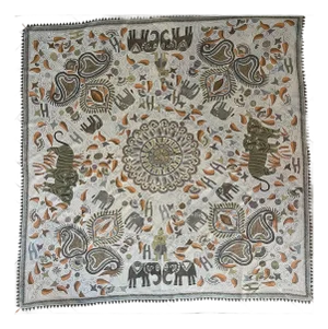 Hermès Silk Scarf “Carré Kantha” 2008