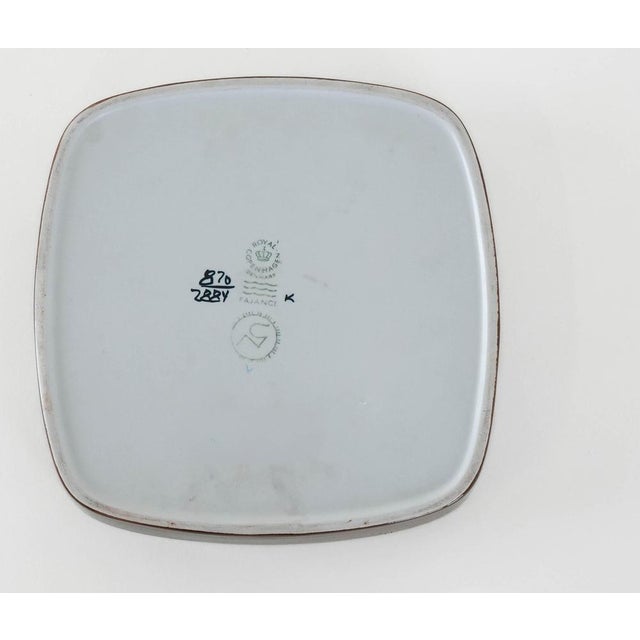 Danish Ceramic Baca Bowl by Nils Thorsson for Royal Copenhagen, 1970s For Sale - Image 6 of 10