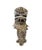 Vintage Large African Tribal Beaded Kuba Royal Head Mask/Helmet Sculpture Congo 11" H For Sale - Image 11 of 12