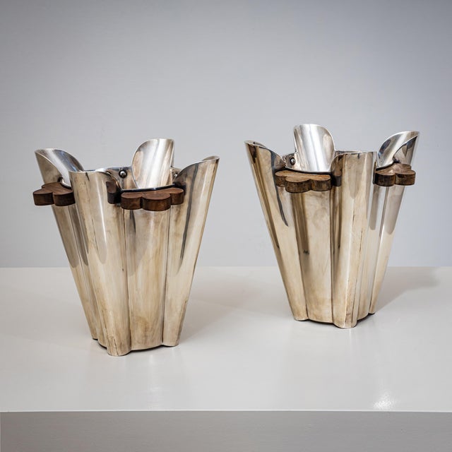 Pair of “Camille” Champagne Coolers by Bořek Šípek by Drade, 1991 For Sale - Image 15 of 18