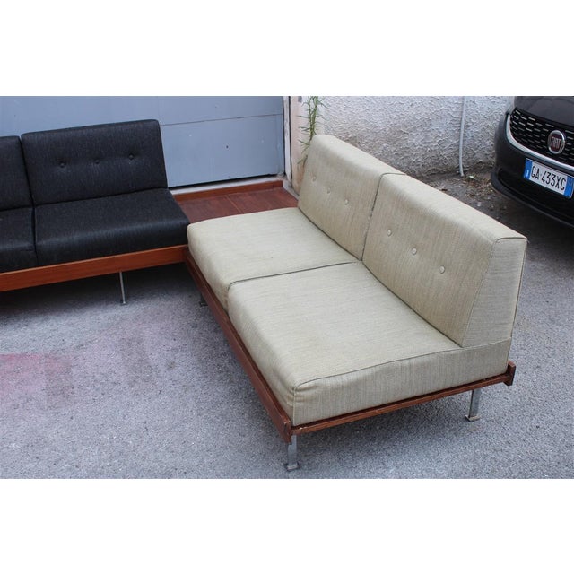 Modular Sofa with Coffee Table from Saporiti Italia, 1950, Set of 2 For Sale - Image 17 of 18