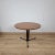 Black Mid-Century Round Coffee Table, 1960s For Sale - Image 8 of 8