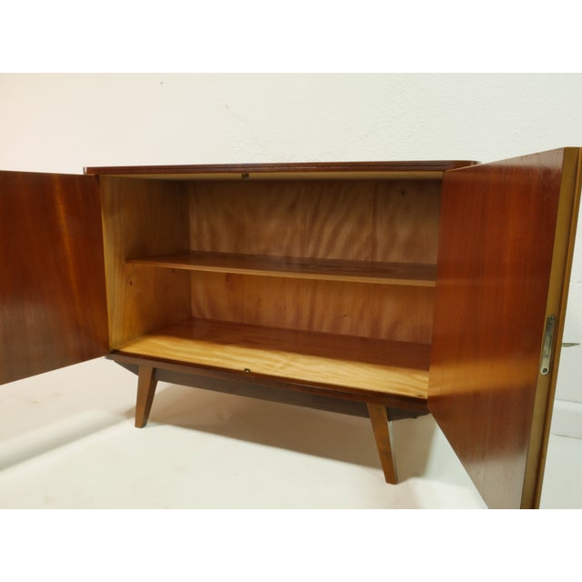 Mid-Century Sideboard in Beech and Spruce, Germany, 1960s For Sale - Image 11 of 14