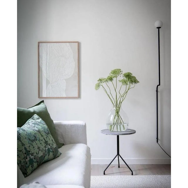 Medium All for One Black Marquina Marble Table by OxDenmarq For Sale - Image 4 of 5