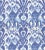Sample - The House of Scalamandré Greystone Fabric, Indigo For Sale