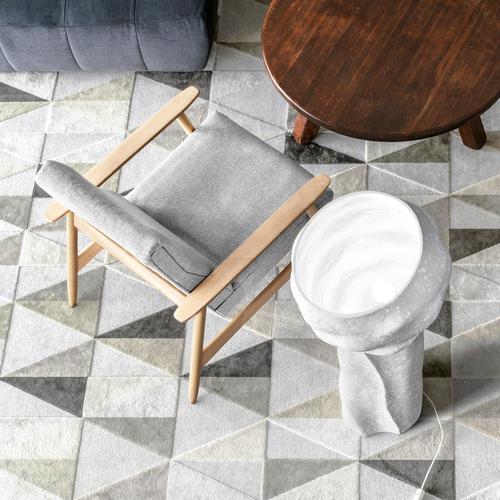 Contemporary Concrete Accent Floor Lamp by Donatas For Sale - Image 10 of 13