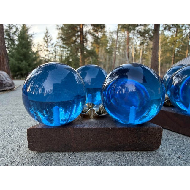 An extreamely rare set of FOUR mid-century lucite candlestick holders. A decadent choice for any mantel or tablescape....