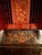 Chinoiserie George I Style Black & Gold Chinoiserie Secretary Desk With Red Interior For Sale - Image 3 of 5