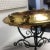 Traditional Mid 20th Century Brass and Copper Bowl on Stand For Sale - Image 3 of 7
