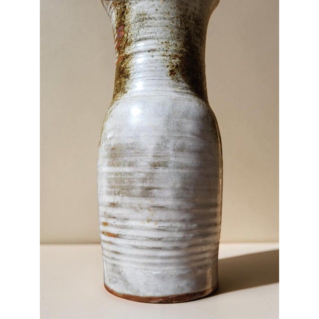 Ceramic Stoneware Vase by Chantal and Robert Thierry, 1970s For Sale - Image 7 of 10