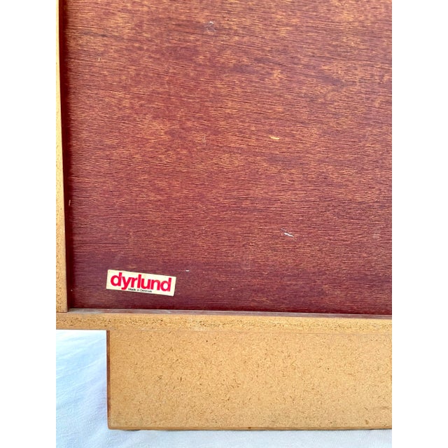 Dyrlund Mid-Century Modern Danish Sliding Door Cabinet Sideboard For Sale - Image 12 of 13