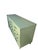 Green Custom Refinished Mid-Century Modern Sage Green 12-Drawer Dresser With Frameless Mirror For Sale - Image 8 of 8