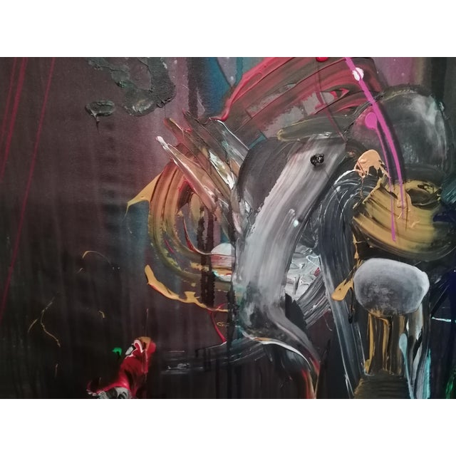 Stefano Mazzolini, Leonide, 2023, Acrylic & Oil on Canvas For Sale - Image 10 of 18