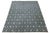 Modern Modern Midnight Blue Ikat Style Hand-Knotted Wool Area Rug 13x20 For Sale - Image 3 of 9