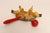 Vintage Swedish Modern Folk Art Wood Pecking Chicken Rooster Paddle For Sale - Image 4 of 10
