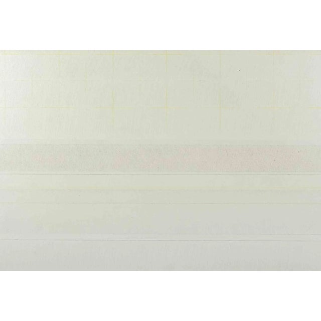 Riccardo Guarnieri, Two Strips Down, Acrylic on Canvas, 1974 For Sale - Image 6 of 6