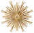 Baroque Exceptional Large Religious Antique Giltwood Sunburst Altarpiece Ornament Star Wall Panel For Sale - Image 3 of 5