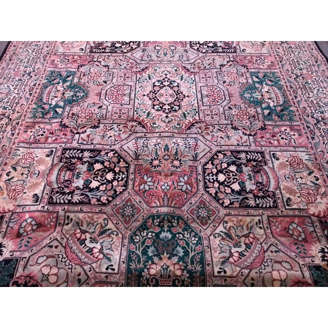 Vintage Indian Punjab Rug, 1980s For Sale - Image 11 of 17