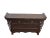 This small antique Chinese side table has hand-carved drawers, adored with rich patina and original brown color. This over...