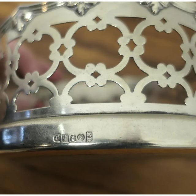 1920s Silver Plated Coaster, 1920s For Sale - Image 5 of 7