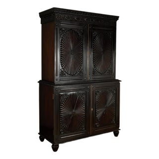 Antique Anglo Indian Cabinet For Sale