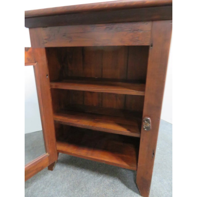 David Nelson Hand Made Pine Cabinet For Sale - Image 4 of 6
