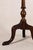 English Mahogany Wine Table With Beveled Lip Edge (C. 1930)
