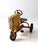 This late 1950s Murray Big 4 pedal tractor is crafted in pressed steel with a gently curved hood, sculpted seat, and wide,...