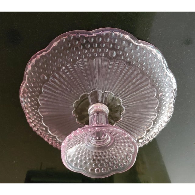Mid 20th Century Mid 20th Century Gorham Crystal Cake Plate For Sale - Image 5 of 9
