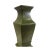2010s Chinese Handmade Dark Olive Green Ceramic Accent Vase For Sale - Image 5 of 7
