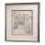 1980s Vincent Chargualaf Intaglio Etching Artist Print Tunnel of Trees Framed PNW For Sale
