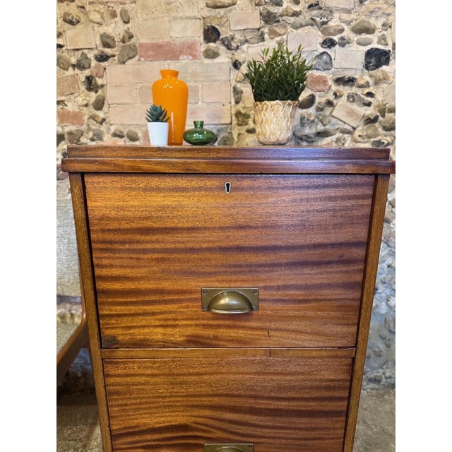 1940s Vintage Industrial Wooden Filing Drawers, 1930s For Sale - Image 5 of 18