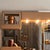 A striking and elegant indoor bar unit complete with two matching stools, crafted in Italy in the 1970s. The unit features...