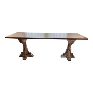 1940s Restored Spanish Style Dining Table For Sale