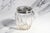 Wonderful Large Antique Sterling Silver Crystal Vanity Jar Edwardian Faceted Dresser Cut Crystal For Sale - Image 10 of 17