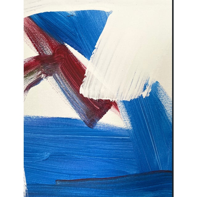 Abstract Matthew Izzo Abstract Painting (2022) - Acrylic Paint on Canvas For Sale - Image 3 of 6