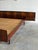 Wood Vintage Danish Rosewood Bed Frame With Floating Nightstands Mid Century Modern 1960s For Sale - Image 7 of 10