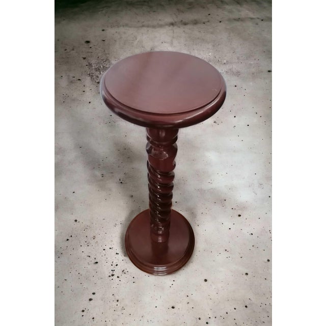 Tortile Spiral Wooden Column, 1950s For Sale - Image 4 of 6