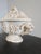 A large and magnificent vintage Italian Renaissance lidded Capodimonte style porcelain serving vessel (makes for a...