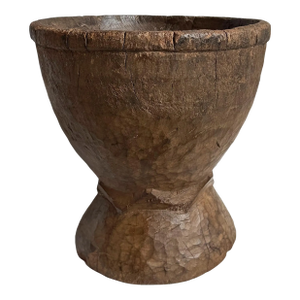 Vintage Guinea Wood Large Pestle Bowl