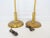 1940s Vintage 1940s Art Deco Solid Brass Floor Lamp Torchères - a Pair For Sale - Image 5 of 11