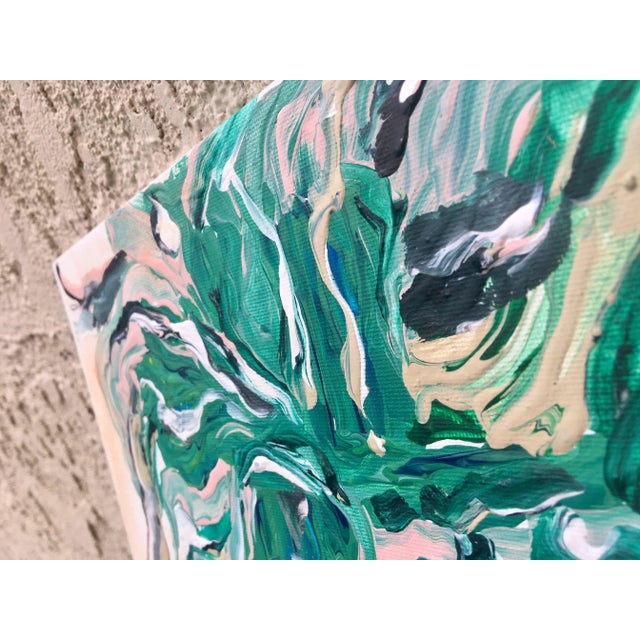 Contemporary “Marbled Thoughts” Hannah McPherson Abstract Painting Print For Sale - Image 3 of 5