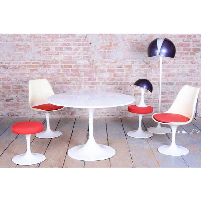 Mid-Century Seating Set in Aluminium by Eero Saarinen, Germany, 1950s, Set of 5 For Sale - Image 17 of 18