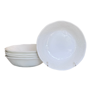 Set of 4 Wedgwood Strawberry & Vine Soup Coupe Bowls - One of Three Sets