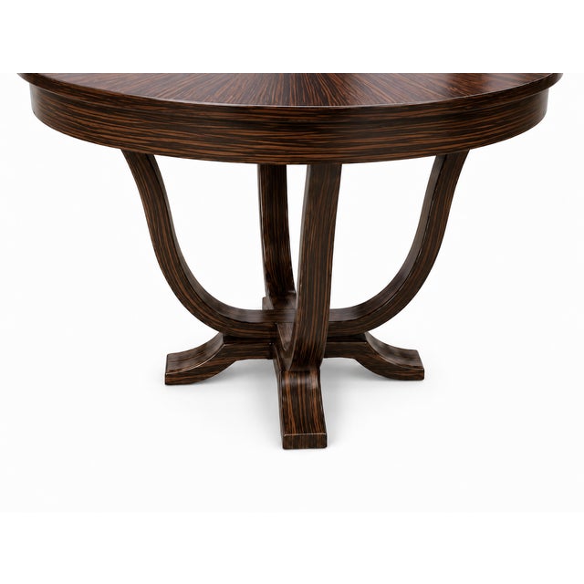 Modern Round Foyer / Center Table by Artifacts For Sale - Image 4 of 7