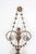An attractive pair (2) of Lillian August (label verso) Italian / Florentine design tole style wall sconces. The sconces...