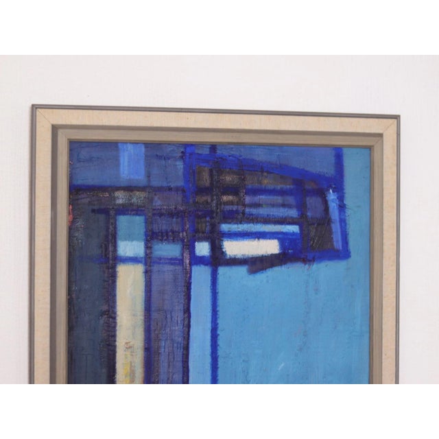 Stig Ryberg, Balcony, 1960s, Oil on Canvas, Framed For Sale - Image 12 of 16