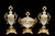 Elevate your interior with this breathtaking Luxury Crystal & Ormolu Garniture Set, featuring a matching pair of crystal...